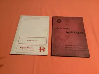 Documentatie - Manuali officina Alfa Romeo Montreal - Alfa