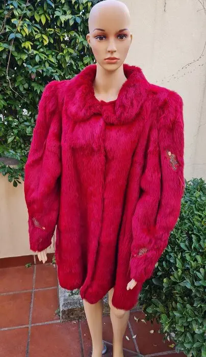 Artisan Furrier - Konijn Bontjas - Gemaakt in: Italië