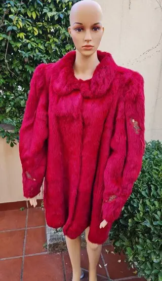 Artisan Furrier - Konijn Bontjas - Gemaakt in: Italië