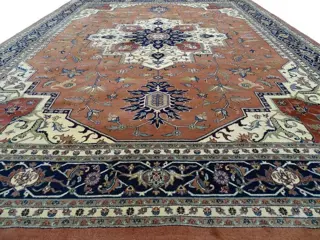 Heriz - No-Reserve - Cleaned Carpet - 375 cm - 276 cm