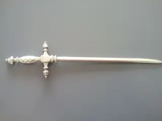 Christofle - brief opener - verzilverd