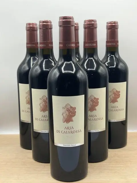 2012 Aria Di Caiarossa - Toscana IGT - 6 Flessen (0.75