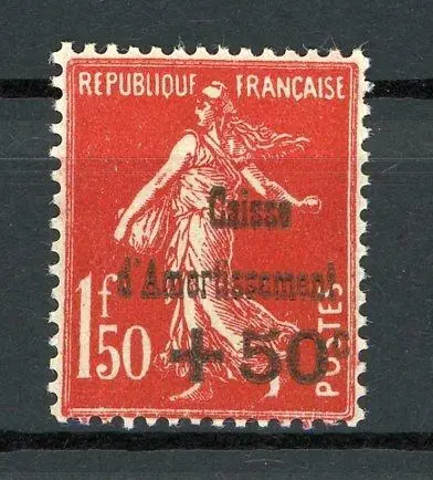 Frankrijk 1931 - Deluxe, quote: €400. Variety with the C of ‘Caisse’ above the T of ‘Amortissement’ - Yvert n°277a