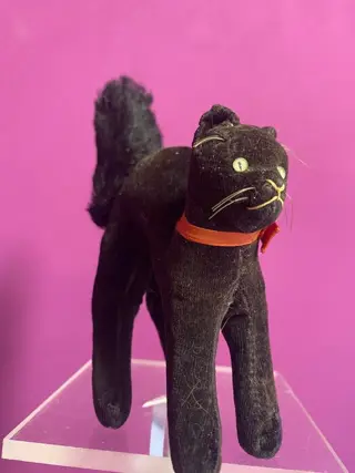 Steiff - Vintage - EAN 7410 - Black Tom Cat - 1950-1959 -