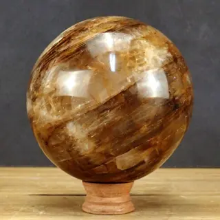 Zeldzame natuurlijke gouden kwarts Gebied - 142×142×142 mm