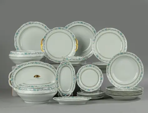 Limoges - Tafelservies voor 6 (27) - Porselein