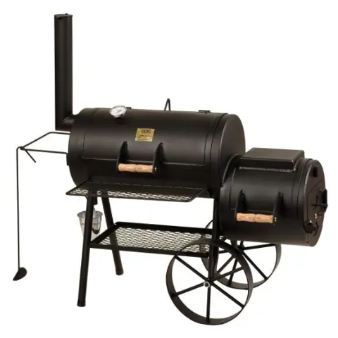 16 inch Joe's barbecue smoker classic silver edition 5mm