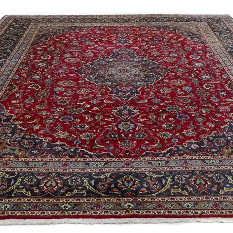 Oversized Keshan - Cleaned Carpet - 401 cm - 298 cm