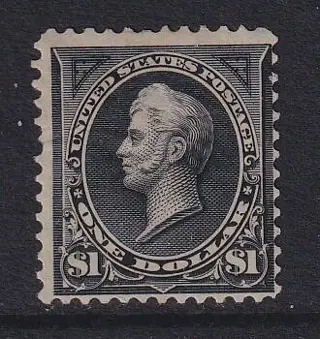 Verenigde Staten van Amerika 1894 - Perry,cirkel van de 1$ is open. - Michel: 99 type I