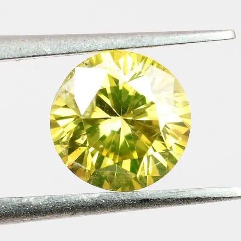 1 pcs Diamant - 0.34 ct - Briljant - Kleurbehandeld, Fancy