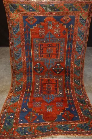 Antiker Kazak - Tapijt - 245 cm - 137 cm