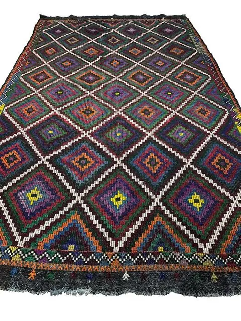 Anatolian Usak - Oversize - Kelim - 390 cm - 230 cm