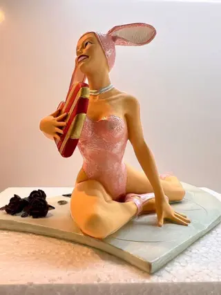 Parastone - Figuur/beeld The Girl Next Door Bunny Rose -