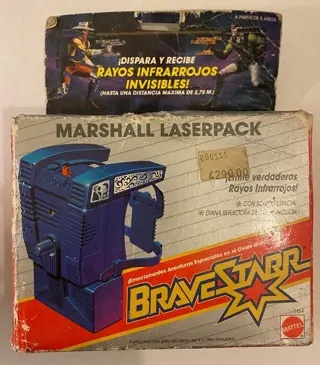 Mattel - Brave Starr - Accessoire Marshall Laserpack -