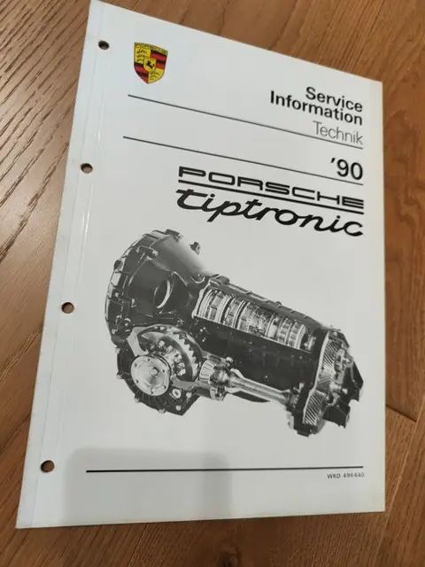 Brochures/catalogi - Porsche 911 964 manuale cambio