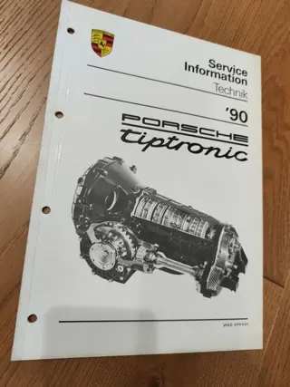 Brochures/catalogi - Porsche 911 964 manuale cambio
