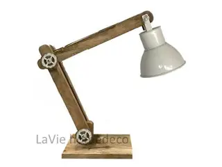 Tafellamp Mango White