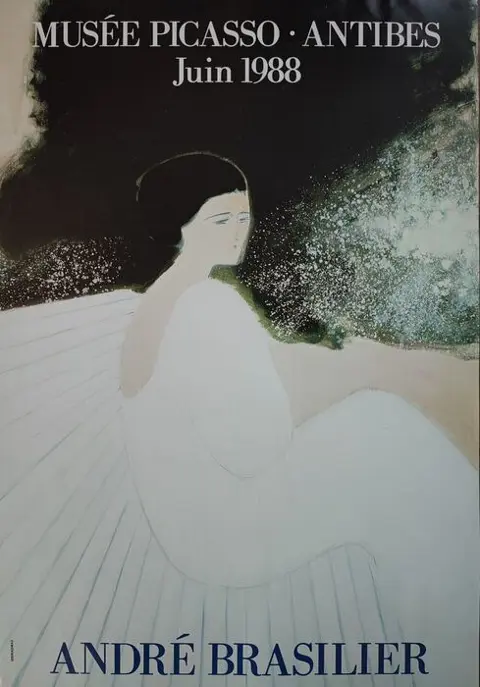 André Brasilier - Brasilier Musée Picasso Antibes - 1988