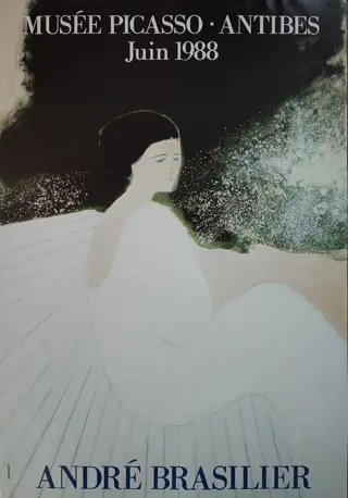 André Brasilier - Brasilier Musée Picasso Antibes - 1988