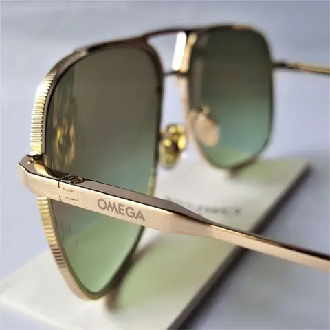 Other brand - Omega O - Gold - Barberini Lenses - Aviator -