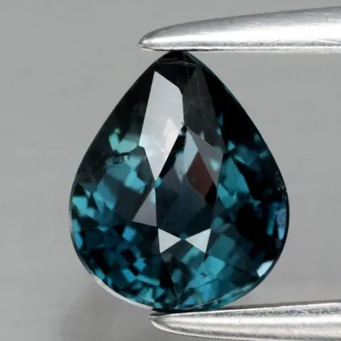 Groenachtig blauw Saffier - 0.84 ct