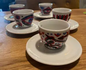 Espressokopje (5) - Porselein - Illy Collection 1997 Roma