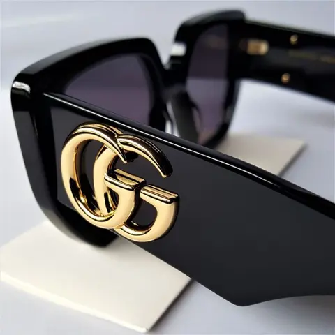 Gucci - Gold - Exclusive Logo - New - Zonnebril