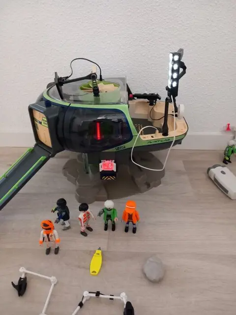 Playmobile - 4880, 487,lab - Ruimteschip - 1990-1999