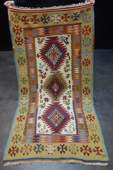 Türkischer Kilim - Kelim - 183 cm - 96 cm