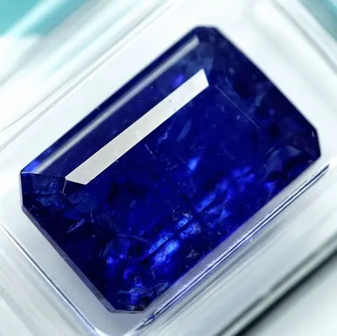 Geen minimumprijs - Tanzaniet - 12.77 ct