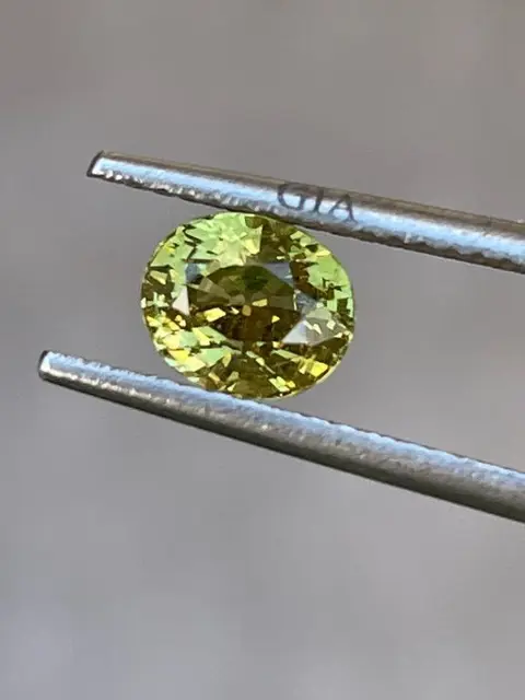 1 pcs kleur verandering Alexandriet - 1.12 ct