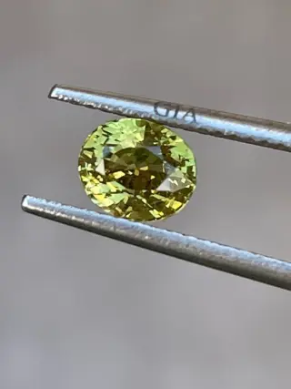 1 pcs kleur verandering Alexandriet - 1.12 ct