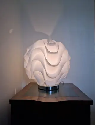 WOFI Leuchten - Vloerlamp, 43 cm Grote tafellamp Duitse