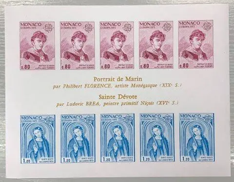 Monaco 1975 - Monaco, block No. 10a, Europa 1975, imperforate, VF**, quote: €390