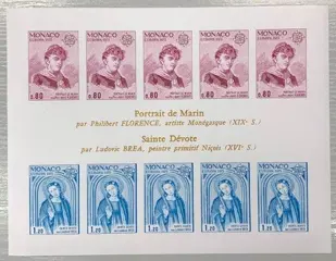 Monaco 1975 - Monaco, block No. 10a, Europa 1975, imperforate, VF**, quote: €390
