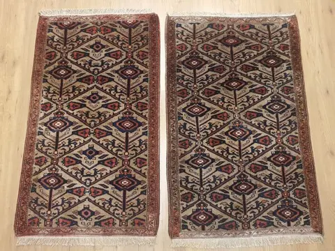 Set mehraban - Tapijt - 127 cm - 77 cm