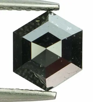 Diamant - 1.62 ct - Zeshoekige gemodificeerde stapsgewijze
