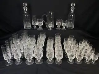 Bohemen Glasservies x 10 (53) - Kristal