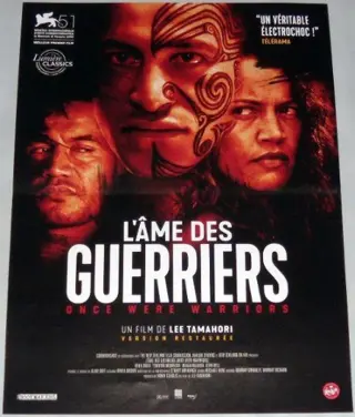 ONCE WERE WARRIORS FRANSE filmposter.