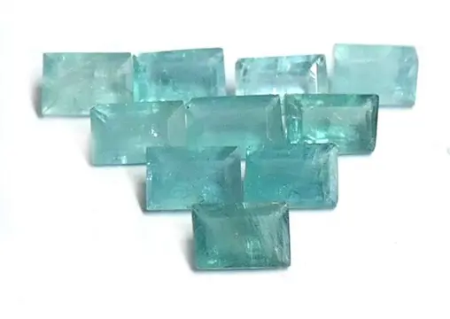 10 pcsGrandidierite - geen minimumprijs - 4.80 ct