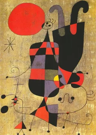 Joan Miró (after) - Perro Mirando al Sol (1949) - 1999