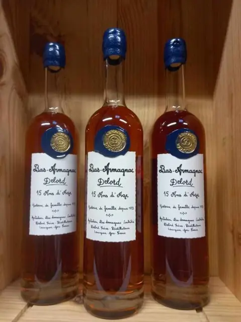 Delord - 15 Ans d'Age Bas-Armagnac - 70cl - 3 flessen
