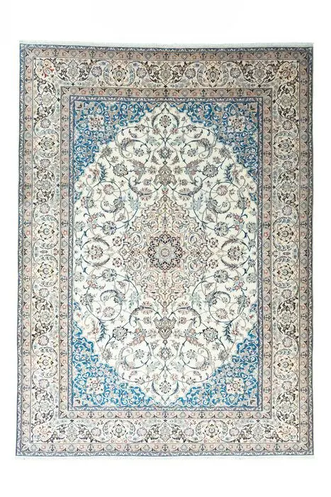 Nain - Zeer fijn paleistapijt met veel zijde - 413 cm - 300