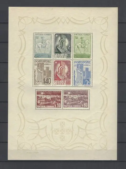 Portugal 1940 - Miniatuurblad Portugees Legioen - Mundifil HB 2