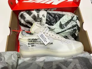 Nike X Off White - Air Force 1 - Sneakers - Maat: Schoenen