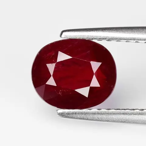 Rijk rood Robijn - 2.09 ct