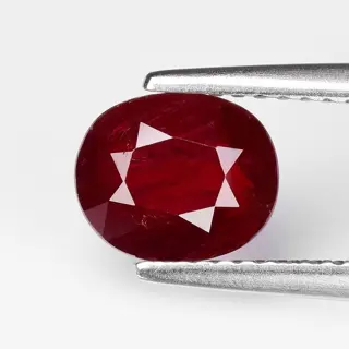 Rijk rood Robijn - 2.09 ct