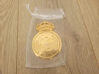 Real Madrid - Officieel Real Madrid-schild verguld in