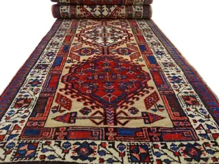 Heriz - Cleaned runner - 353 cm - 89 cm