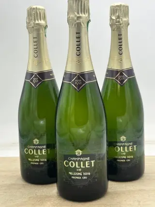 2014 Collet Millesimé - Champagne Brut - 3 Flessen (0.75